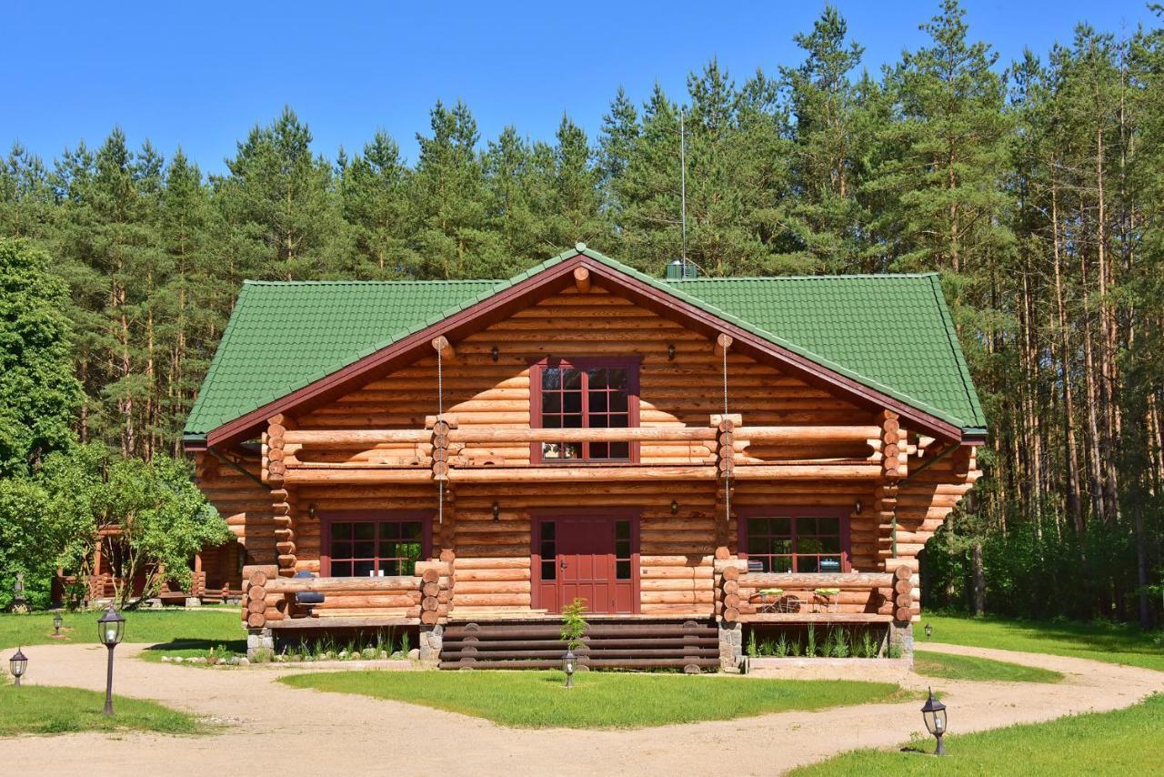 Pusu Slamesy Villa Vilnius Bagian luar foto